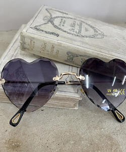 Cut glass Sunglasses - Purple